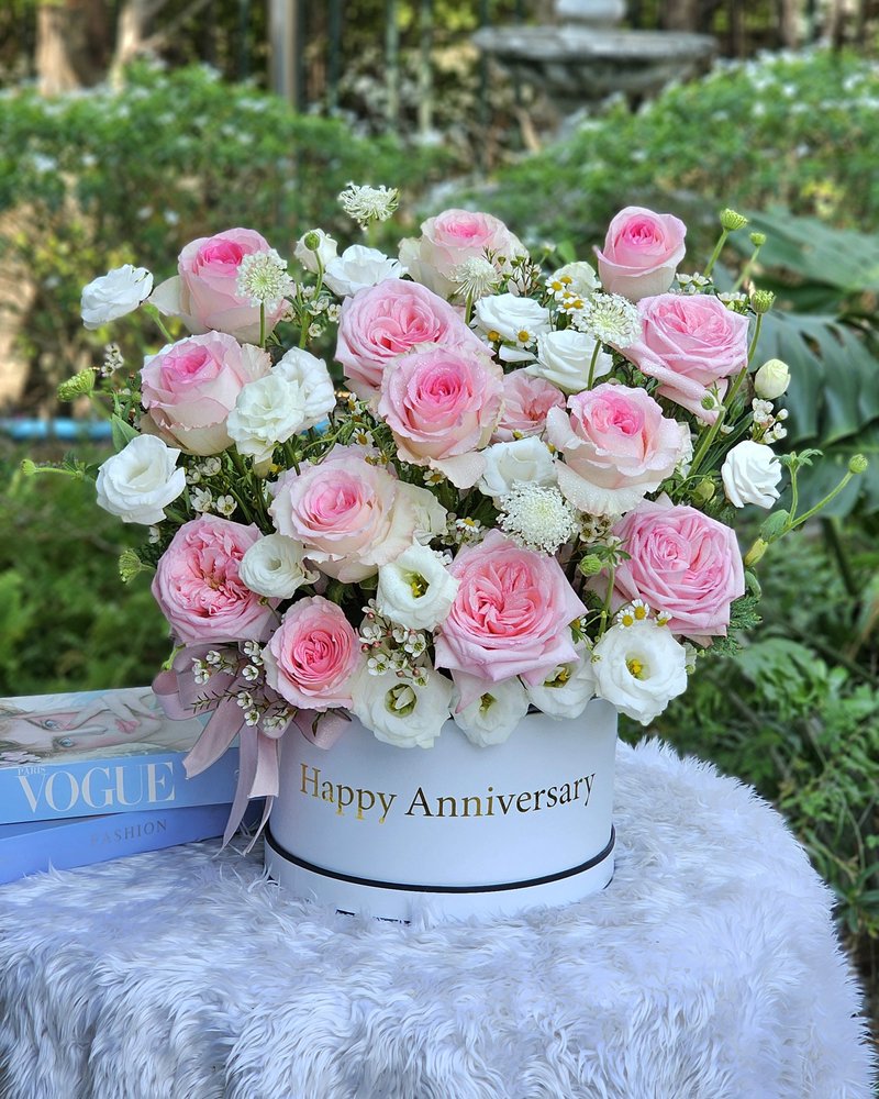 แจกันดอกไม้ แบบที่ 55 จัดโดยร้านช่อผกา